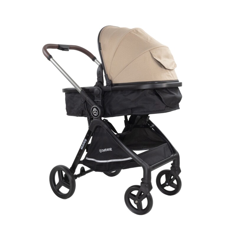 Bebesit Travel System Mars LX Baby Silla I-size + Base Beige Bebesit Travel System Mars LX Baby Silla I-size + Base Beige