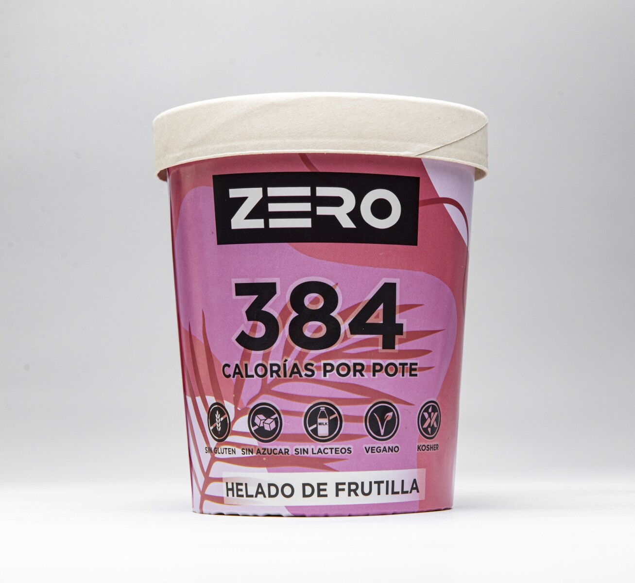 Helado Zero frutilla 480 ml 