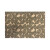 Individual Lino Estampado Home Class 30 x 45 cm HOJAS BEIGE