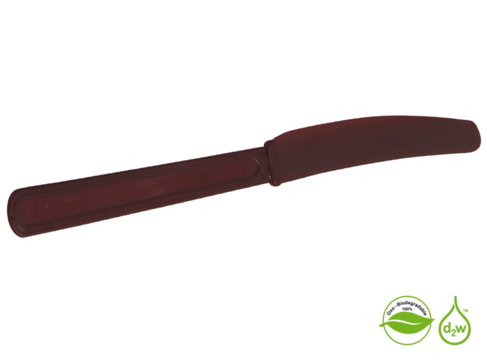 Cuchillos Biodegradables x10 unidades - Cranberry 