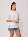 T-SHIRT LIORA RUSTY Blanco