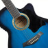 Guitarra Electroacústica para Diestros con Funda Color Azul gui002 Guitarra Electroacústica para Diestros con Funda Color Azul gui002