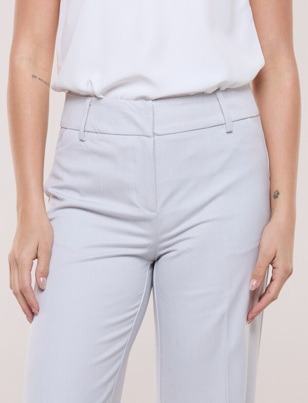 Pantalon Career GRIS CLARO