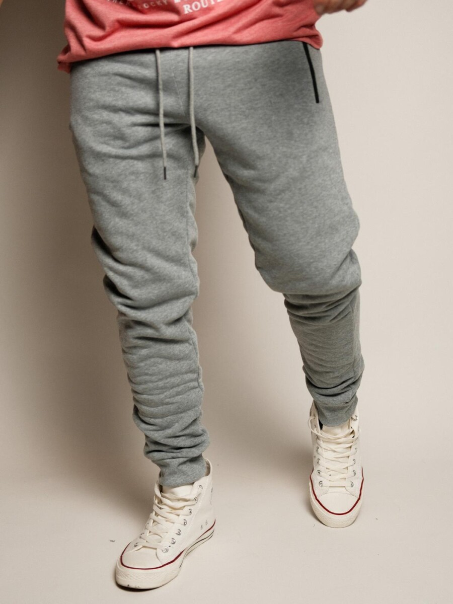 Pantalón deportivo Algodón - Light Grey 