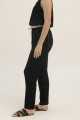 PANTALON LINO EVA NEGRO