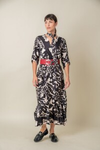 VESTIDO LIRIO DE LUNA Negro