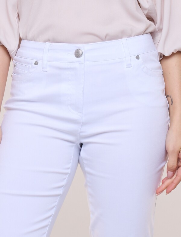 Pantalon Colors BLANCO