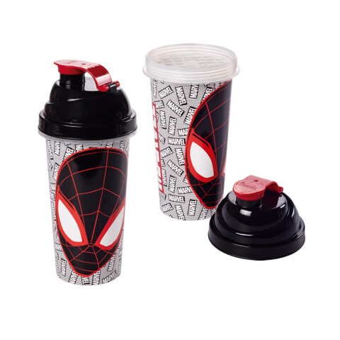 Vaso Plástico Milk Shake 580 ml Spiderman Surtidos