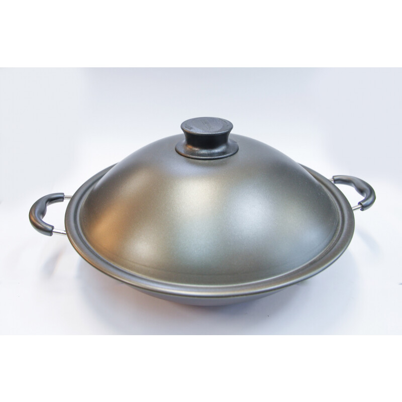 Wok de Aluminio con Antiadherente Wok de Aluminio con Antiadherente
