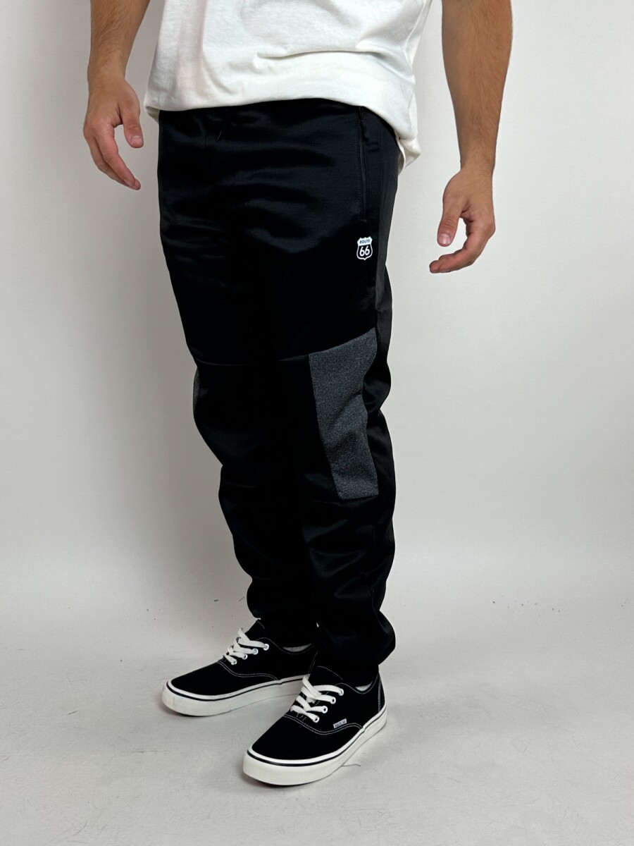 Pantalón deportivo combinado Bralio - Negro 