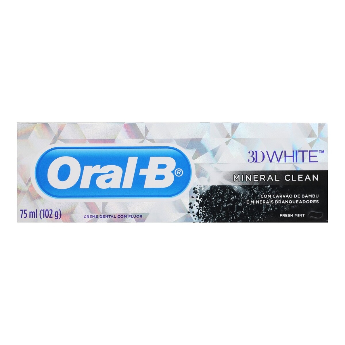 Pasta De Dientes Oral B 3d White Mineral Clean 102grs 