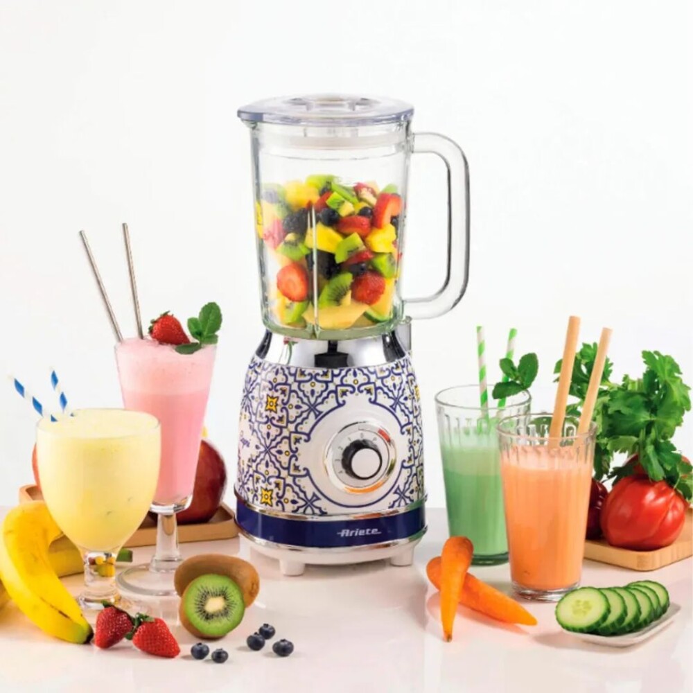 Licuadora Capri - 1000W - Potencia y Diseño Italiano - Ariete Licuadora Capri - 1000W - Potencia y Diseño Italiano - Ariete