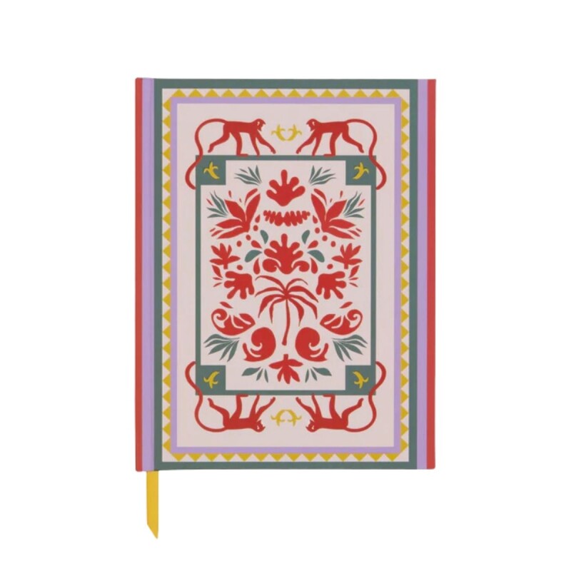 Cuaderno tapa dura rayado 15 x 19,5cm Monkey