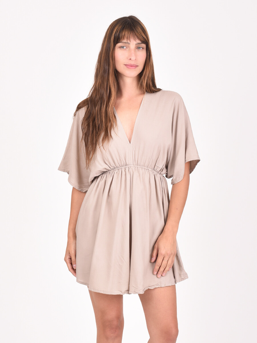 MONOPRENDA CORTA - BEIGE CLARO 