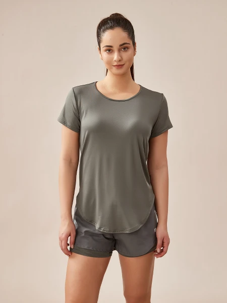 REMERA GENEVRA GRIS OSCURO