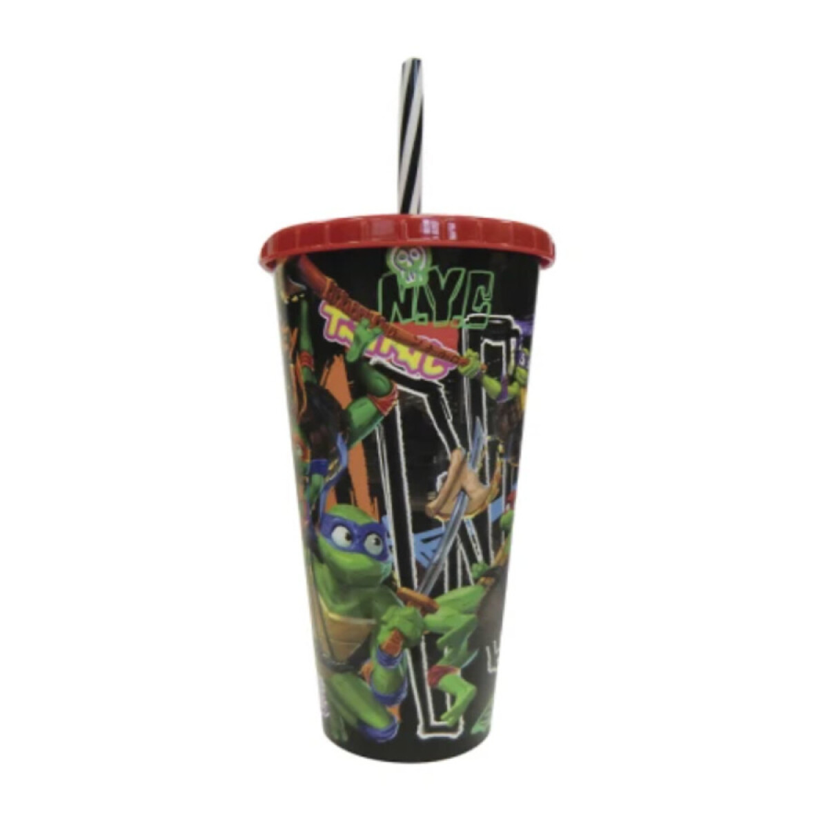 Vaso de plástico Tortugas Ninja TMNT 