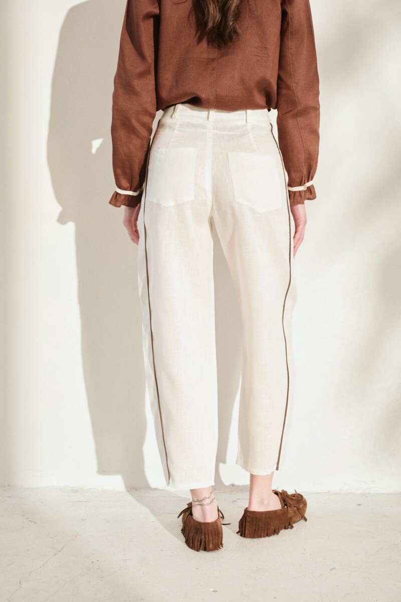 PANTALON BARREL LINES Pre Venta Crudo