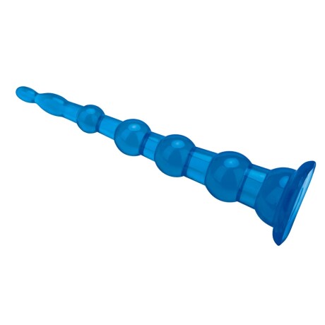 Estimulador Anal de Bolas Progresivas con Ventosa 21.5 cm Estimulador Anal de Bolas Progresivas con Ventosa 21.5 cm