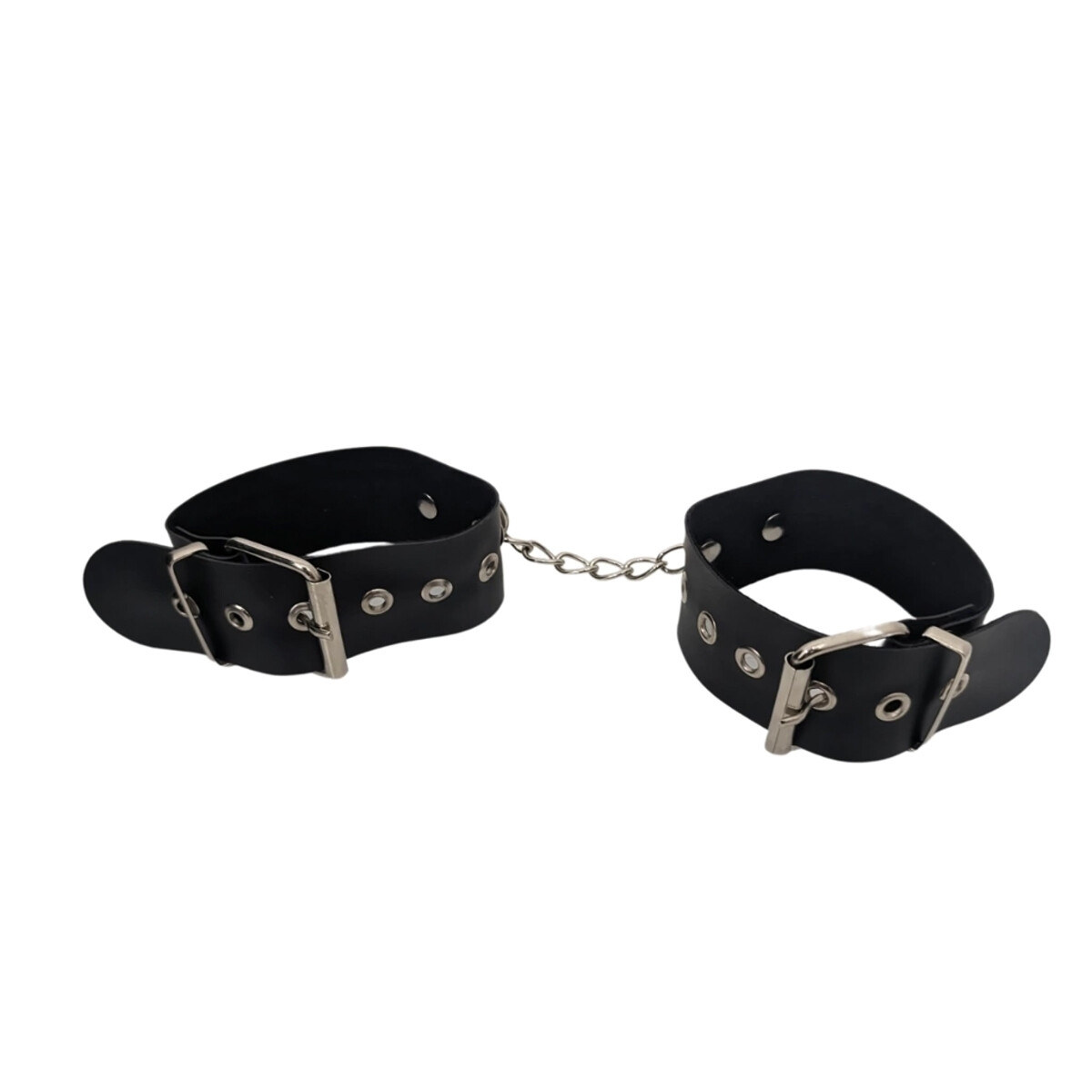 Esposas Medianas Con Cadenas De Cuero 