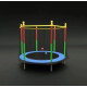 Cama Elástica Infantil Multicolor Con Red De Seguridad Azul