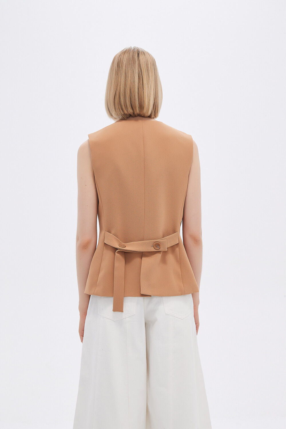 Chaleco Navagia Camel