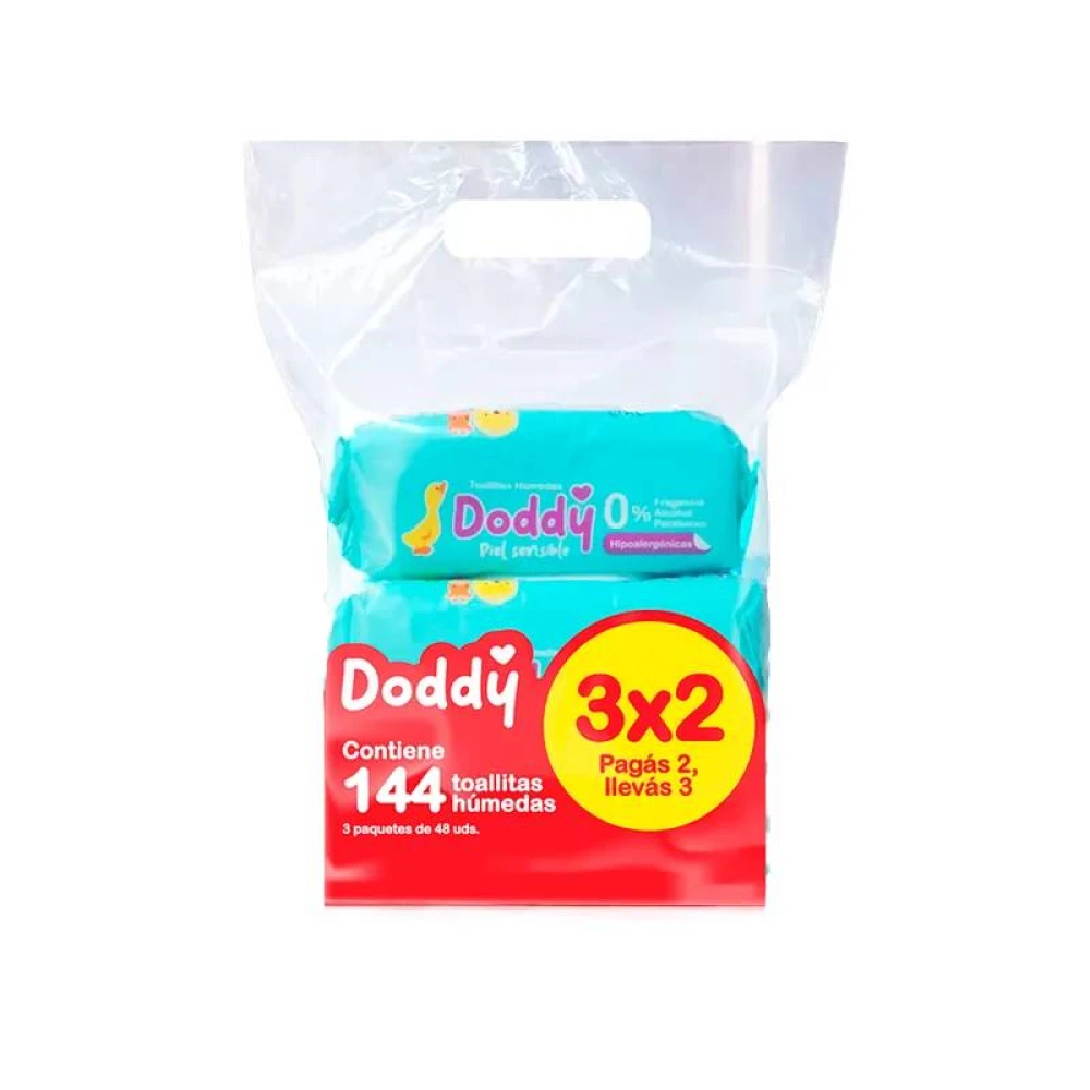 DODDY TOA HUMEDAS PACK 3 X 2 X 48 UND