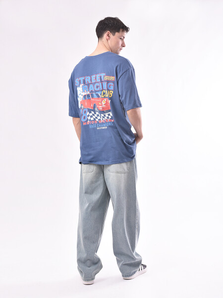 REMERA DEN AZUL OSCURO