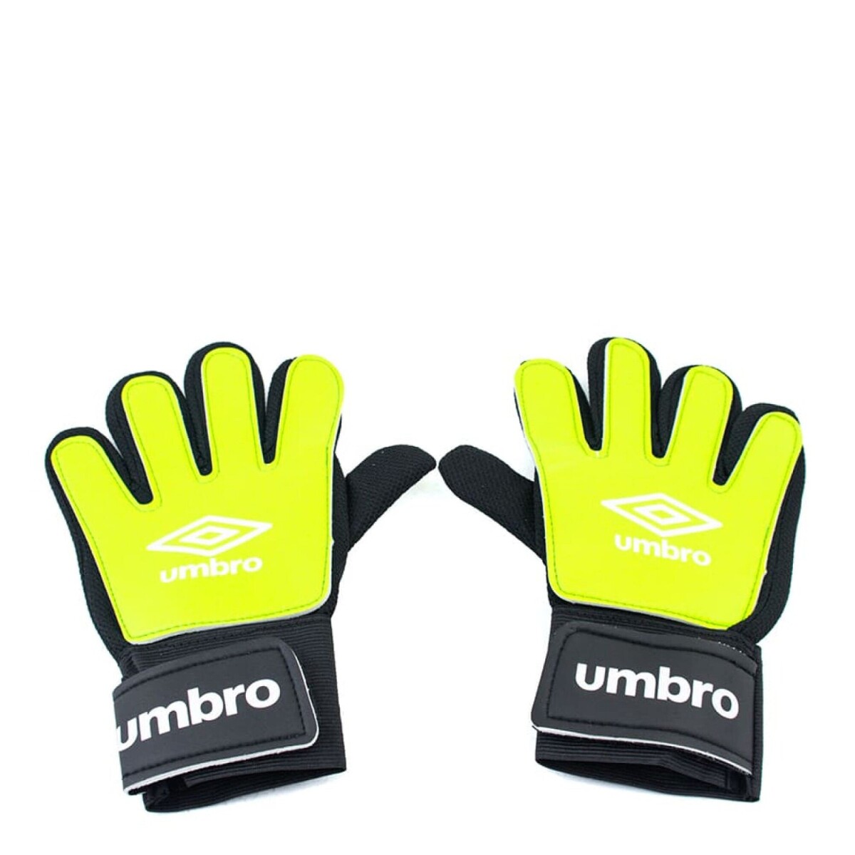 Guantes de Hombre Umbro Golero Adulto - Verde Lima - Negro - Blanco 