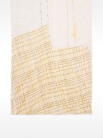 Pañuelo De Lino Estampada beige