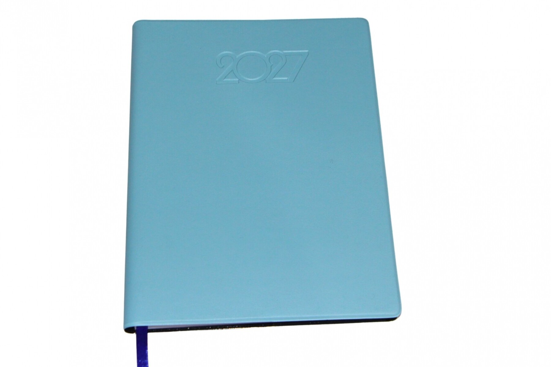 AGENDA ABEZETA 200 CLASICA DEL AÑO TAPA FUNDA - COLOR CELESTE 