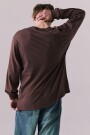 REMERA DE MANGA LARGA NEW YORK Marron