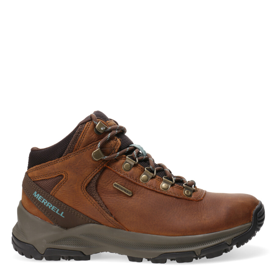 Botas de Mujer Merrell Erie Mid Ltr Waterproof Marrón Caramelo