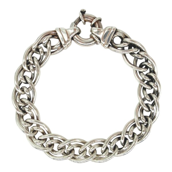 Pulsera Trenzada 925- Sin Piedra-PU3836 sinpiedra