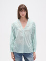 Blusa Tifone Verde Agua