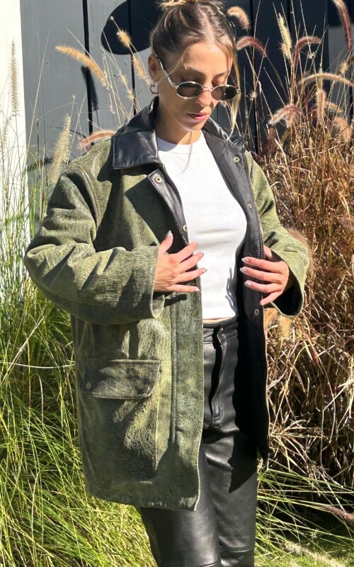 CHAQUETA UNICO OLIVA