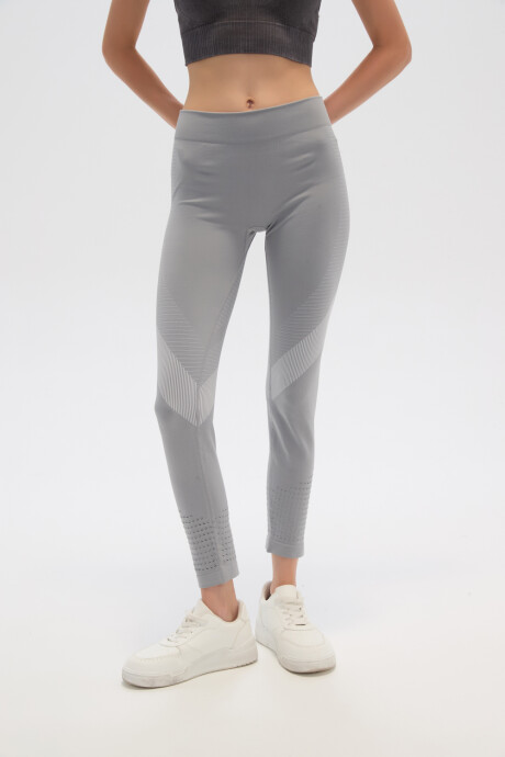 Calza Zorza Gris Medio