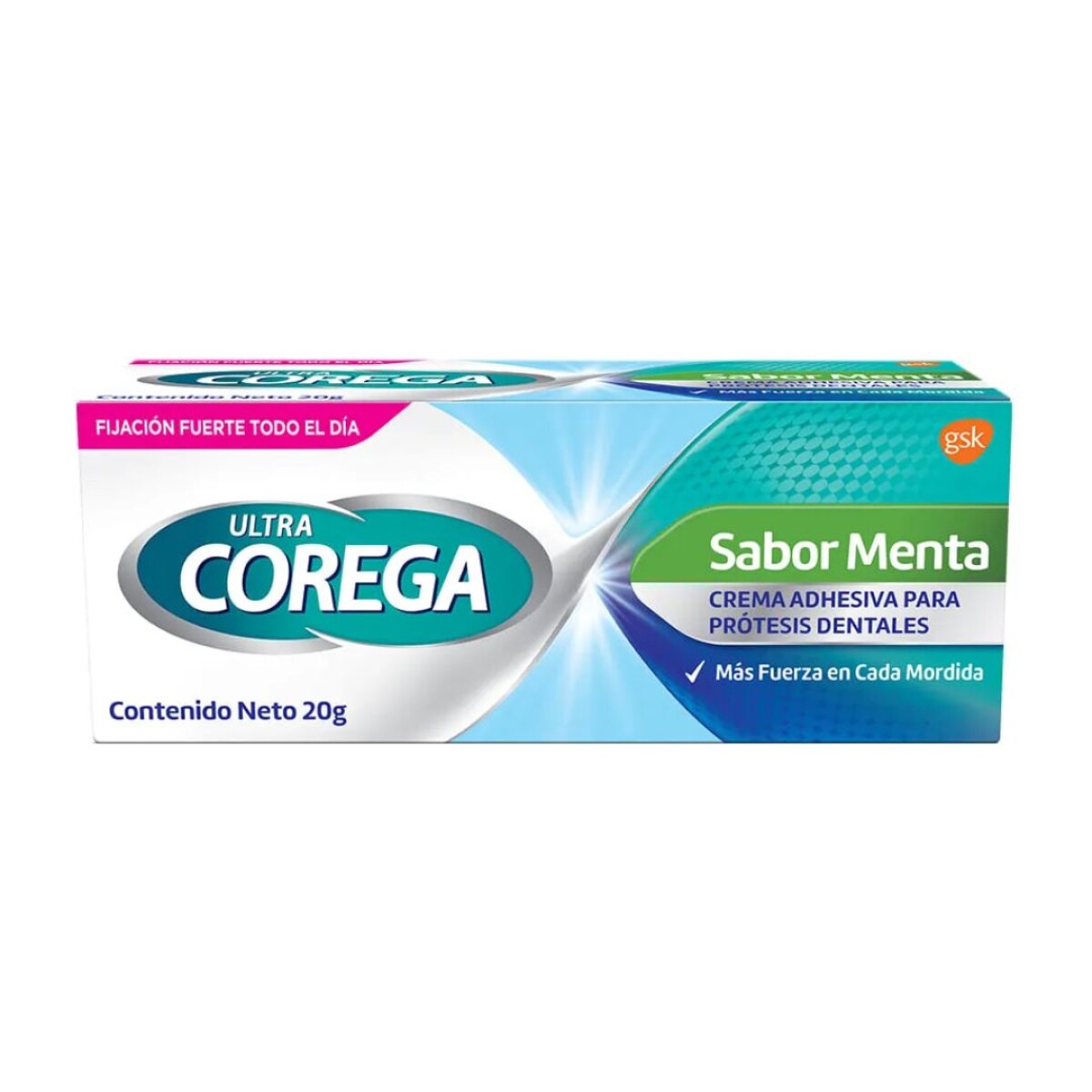 Corega Ultra Crema Sabor Menta 20g 