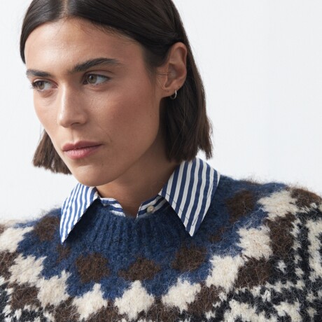 SWEATER SIRO Azul Oscuro