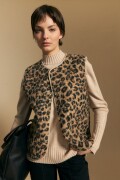 CHALECO ELLIANA Animal Print