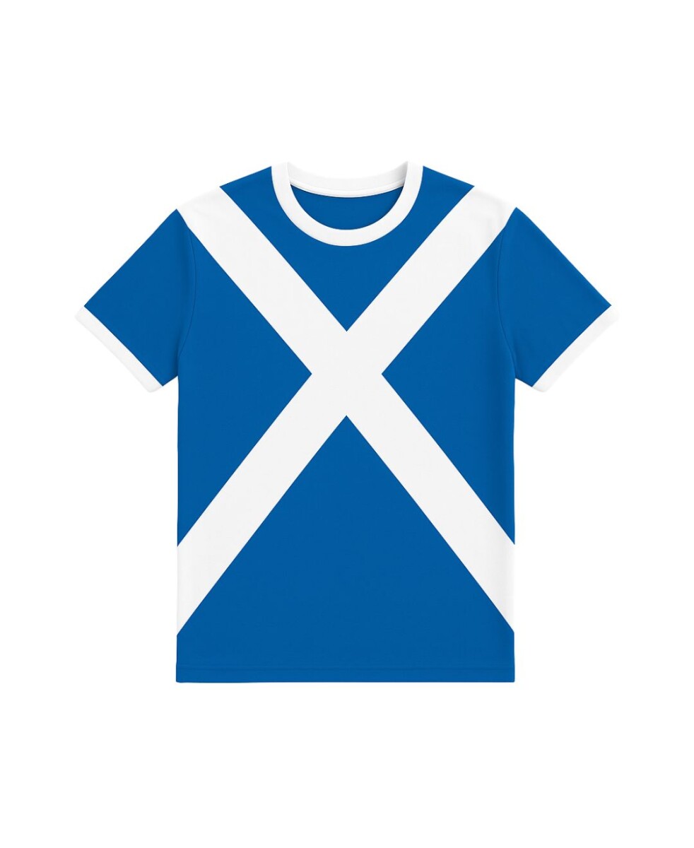 T-shirt manga corta St. Andrew´s - Azul 