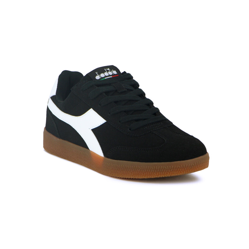 Championes Casuales Mujer Diadora Bamtela Negro-Blanco