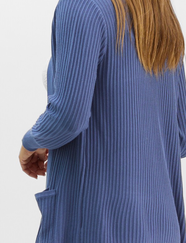 Cardigan Abierto AZUL