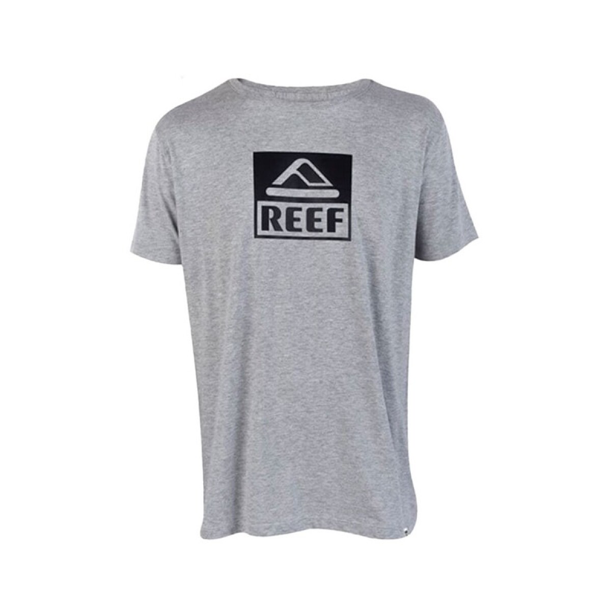 Remera Reef Logo - Gris 