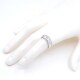 Anillo En Oro 18K Blanco Y Brillantes Anillo En Oro 18K Blanco Y Brillantes