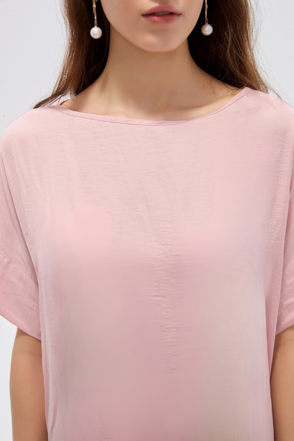 Blusa Burei Rosa Viejo