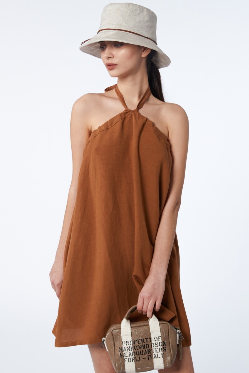 VESTIDO Camel