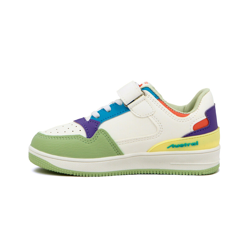 Champion de Niño/a Austral Energy C Acordonado con Velcro Blanco-Multicolor