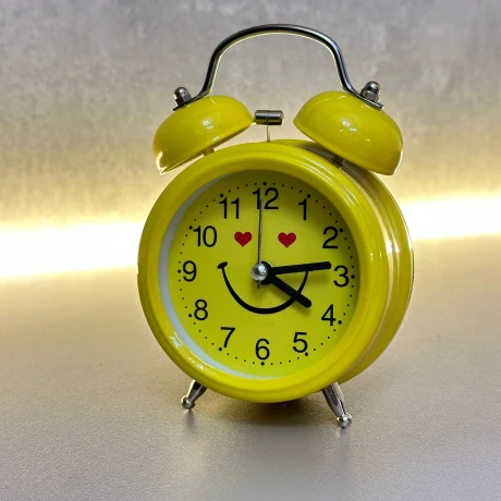 Reloj Despertador Smile Vintage Metal Reloj Despertador Smile Vintage Metal