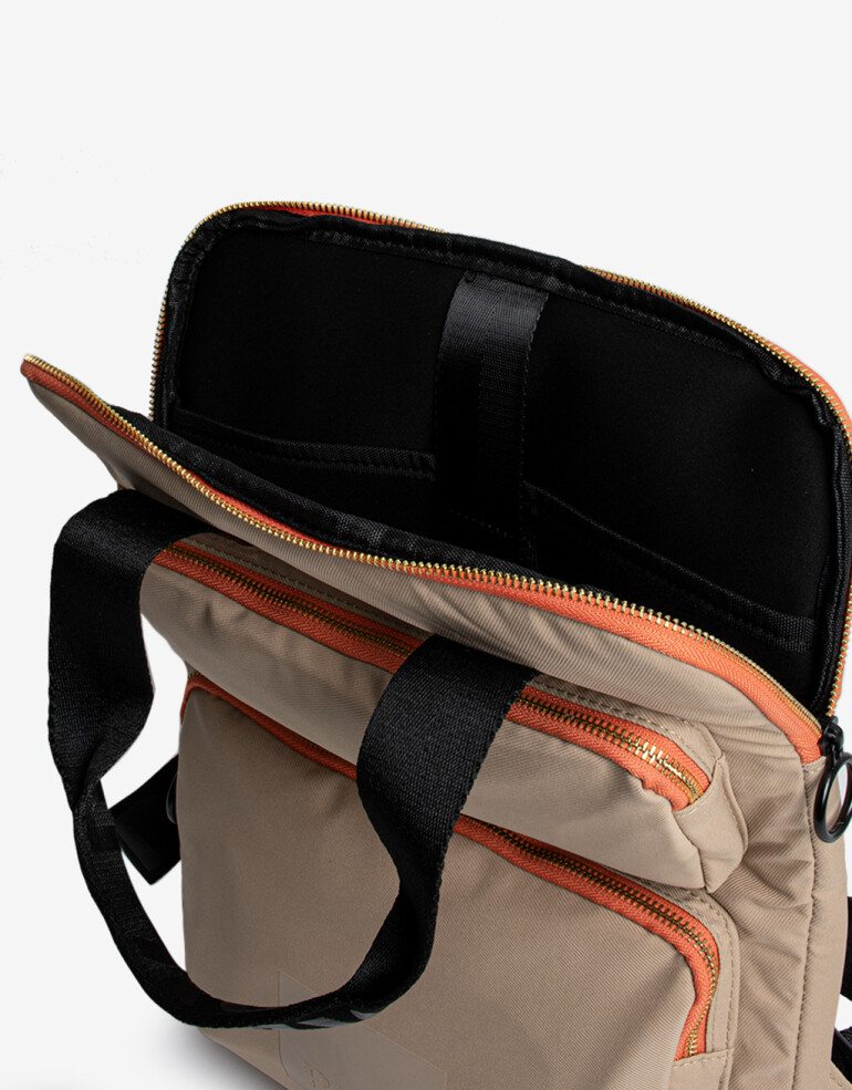 Portanotebook Mochila Mochila Portanotebook Rue Du Voyage - Blanco Crudo