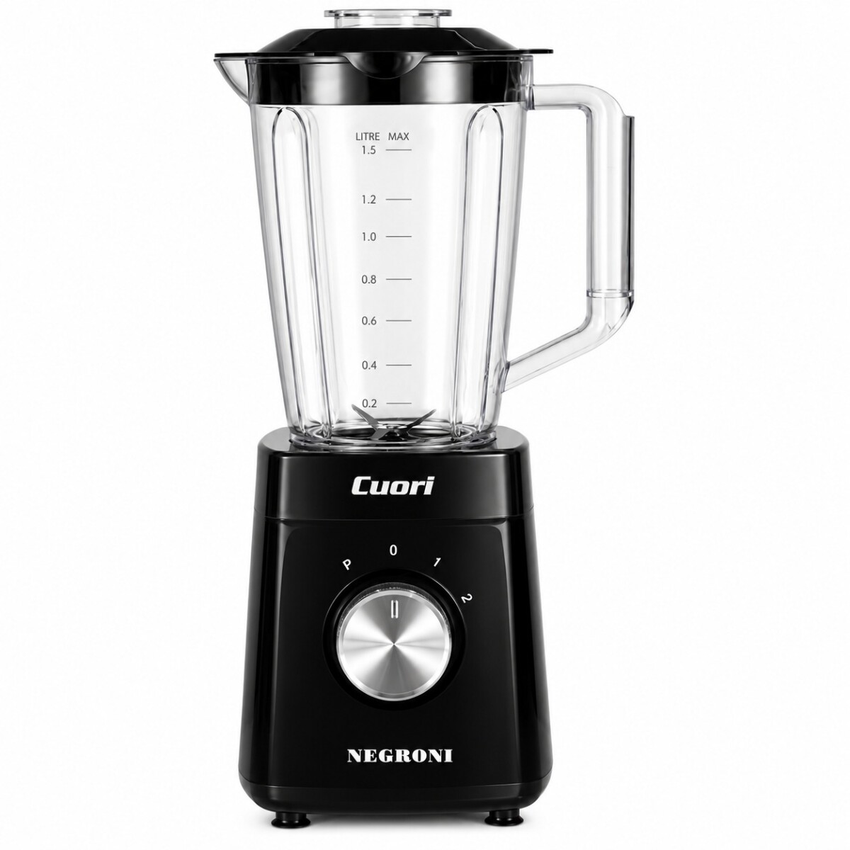LICUADORA CUORI NEGRONI 6 CUCHILLAS 400W 